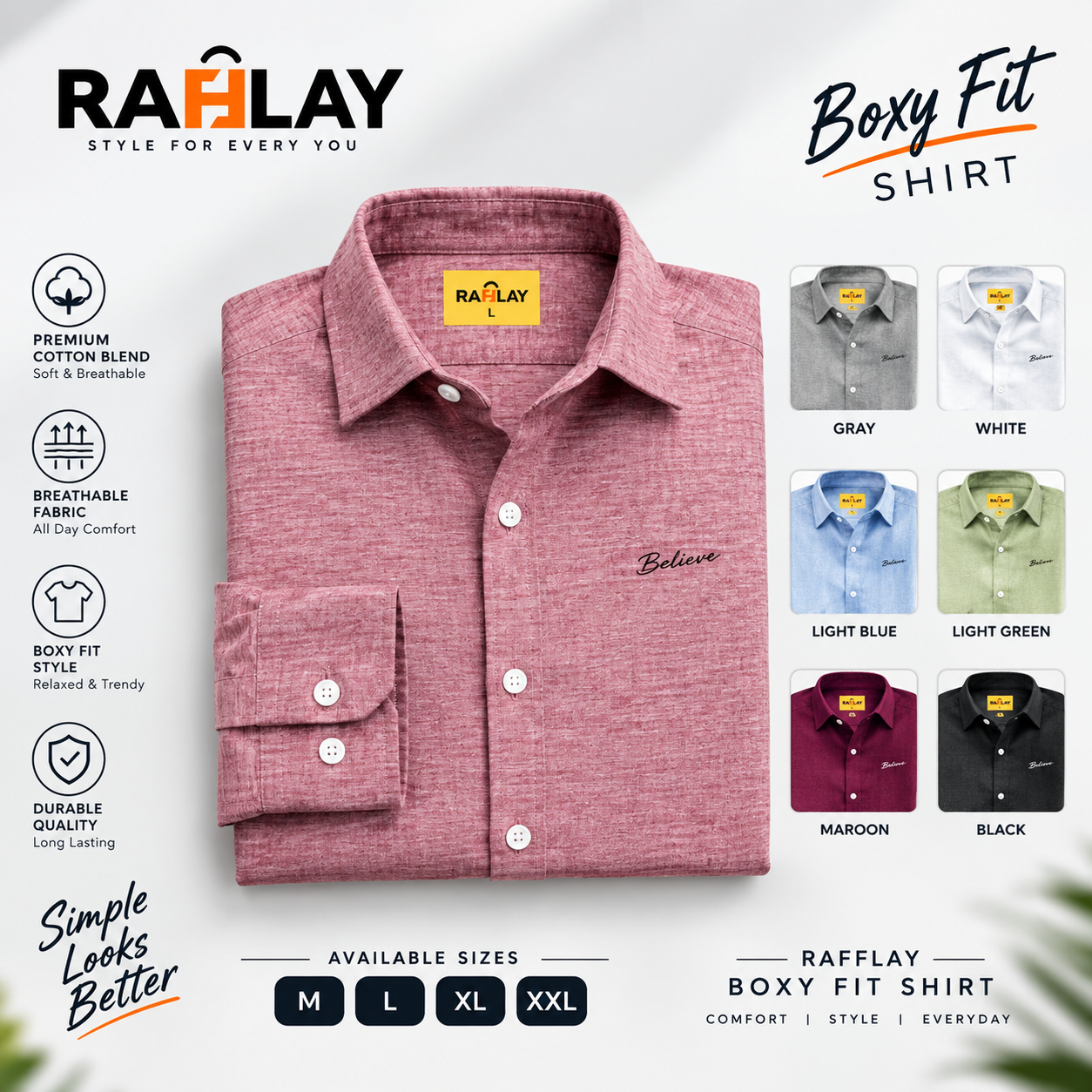 Boxy Fit Shirt